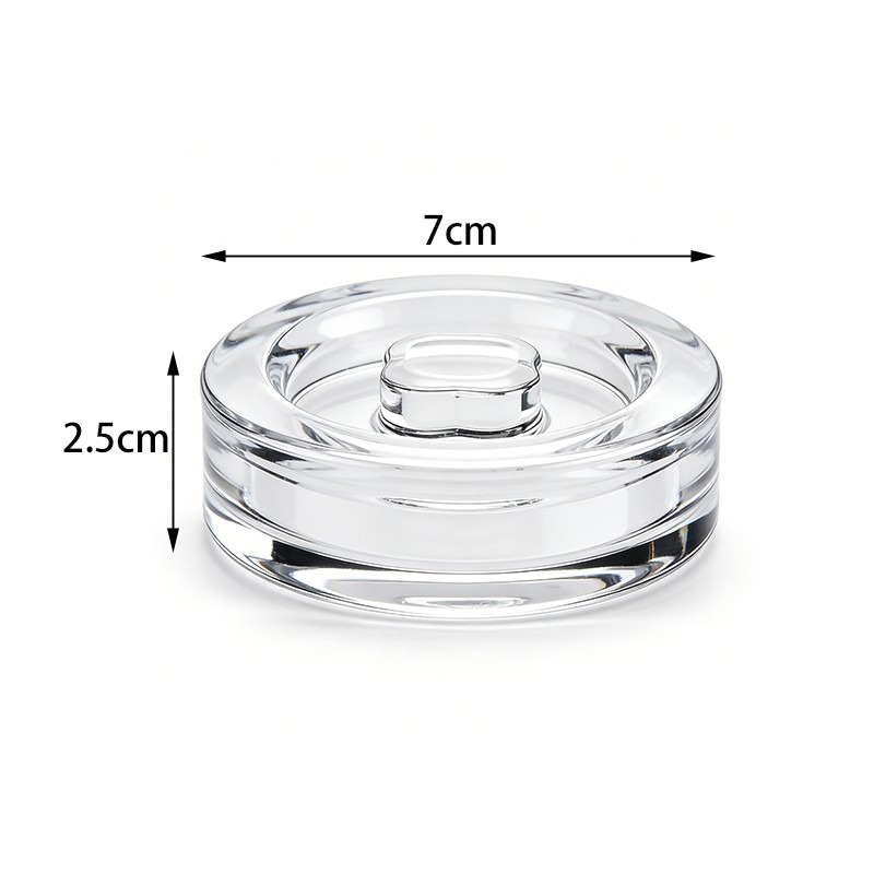 7cm Glass Fermentation Weights with Easy-Grip Handle (Set of 4)