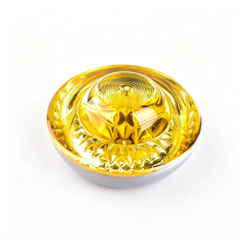 360° Reflective Glass Road Stud & Decorative Candle Holders